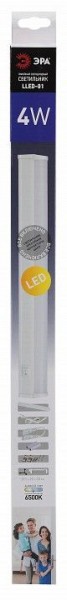 Накладной светильник Эра  LLED-01-04W-6500-W в Режи - rezh.ok-mebel.com | фото 4
