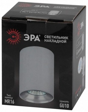 Накладной светильник Эра  OL1 GU10 SL/CH в Режи - rezh.ok-mebel.com | фото 8