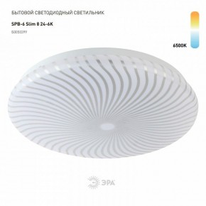 Накладной светильник Эра Slim SPB-6 Slim 8 24-6K в Режи - rezh.ok-mebel.com | фото 2