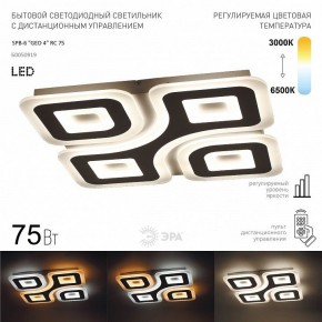 Накладной светильник Эра  SPB-6 GEO 4 RC 75 в Режи - rezh.ok-mebel.com | фото 2