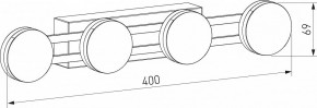 Накладной светильник Eurosvet Tapioca 90332/4 черный в Режи - rezh.ok-mebel.com | фото 4