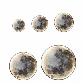 Накладной светильник Imperiumloft COSMOS Мун D90 cosmos-moon01 в Режи - rezh.ok-mebel.com | фото 2