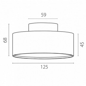 Накладной светильник Lightstar Acuto 215937 в Режи - rezh.ok-mebel.com | фото 3