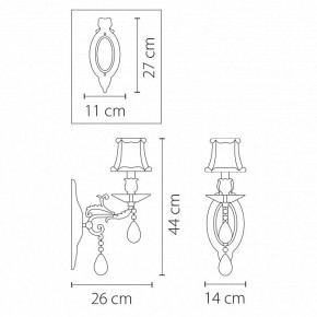 Накладной светильник Lightstar Faraone 701611 в Режи - rezh.ok-mebel.com | фото 5