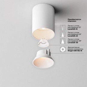 Накладной светильник Maytoni Alfa LED C064CL-8W2.7K-RD-WB в Режи - rezh.ok-mebel.com | фото 4
