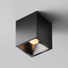 Накладной светильник Maytoni Alfa LED C065CL-8W2.7K-SQ-B в Режи - rezh.ok-mebel.com | фото 3