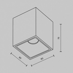 Накладной светильник Maytoni Alfa LED C065CL-8W3K-SQ-WB в Режи - rezh.ok-mebel.com | фото 10