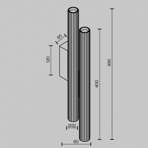 Накладной светильник Maytoni Calipso C082WL-24W2.7K-BS в Режи - rezh.ok-mebel.com | фото 4