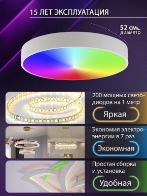Накладной светильник Natali Kovaltseva MODERN LED LAMPS 81105/2C в Режи - rezh.ok-mebel.com | фото 6