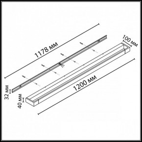 Накладной светильник Odeon Light ARNO 3887/36WL в Режи - rezh.ok-mebel.com | фото 4