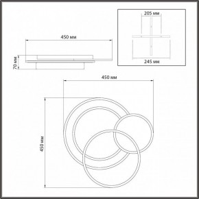 Накладной светильник Sonex Pine 7735/80L в Режи - rezh.ok-mebel.com | фото 10