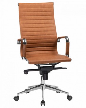 Офисное кресло для руководителей DOBRIN CLARK LMR-101F светло-коричневый №321 в Режи - rezh.ok-mebel.com | фото
