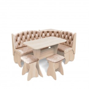 ОРХИДЕЯ ЛЮКС Кухонный уголок (ВЕЛЮР) в Режи - rezh.ok-mebel.com | фото 3