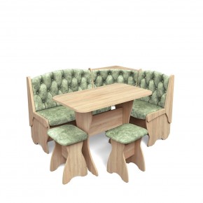 ОРХИДЕЯ ЛЮКС Кухонный уголок (ВЕЛЮР) в Режи - rezh.ok-mebel.com | фото 4