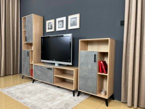 ОСКАР TRIO Гостиная (дуб золотой/каспий темный) в Режи - rezh.ok-mebel.com | фото 3