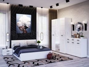 НЭНСИ NEW Пенал 500 (Белый глянец холодный/Белый) в Режи - rezh.ok-mebel.com | фото 3