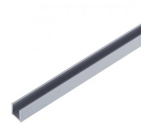 Планка торцевая "П" 4 мм для стеновой панели (алюминий) в Режи - rezh.ok-mebel.com | фото
