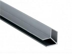 Планка угловая "W" 4 мм для стеновой панели (алюминий) в Режи - rezh.ok-mebel.com | фото 1