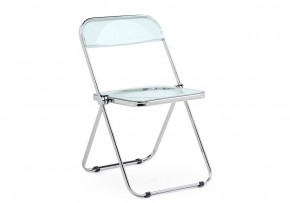 Пластиковый стул Fold складной clear gray-blue в Режи - rezh.ok-mebel.com | фото