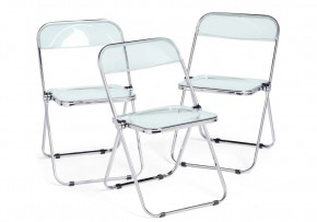 Пластиковый стул Fold складной clear gray-blue в Режи - rezh.ok-mebel.com | фото 10