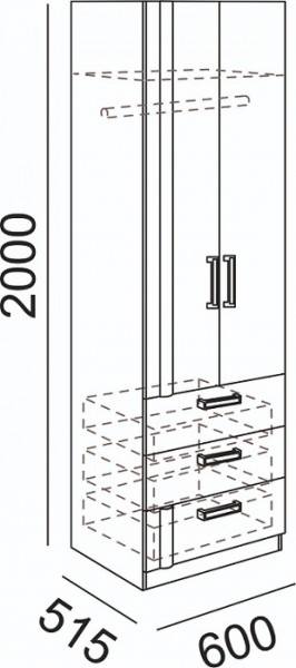 Подростковая Волкер (модульная) в Режи - rezh.ok-mebel.com | фото 11