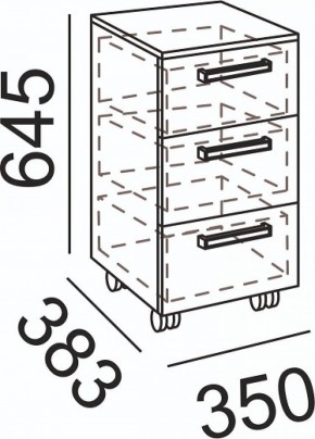 Подростковая Волкер (модульная) в Режи - rezh.ok-mebel.com | фото 20