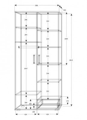 Подростковая Юпитер (модульная) в Режи - rezh.ok-mebel.com | фото 25