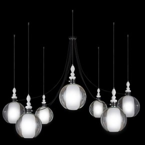 Подвесная люстра 33 идеи M66TR PND182.07.17CH.003BL-M66TR в Режи - rezh.ok-mebel.com | фото 4