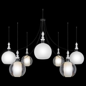 Подвесная люстра 33 идеи M66TW PND182.07.17CH.003BL-M66TW в Режи - rezh.ok-mebel.com | фото 2