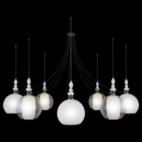 Подвесная люстра 33 идеи M66TW PND182.07.17CH.003BL-M66TW в Режи - rezh.ok-mebel.com | фото 3