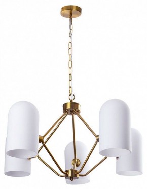 Подвесная люстра Arte Lamp Cassel A5454LM-5PB в Режи - rezh.ok-mebel.com | фото 2