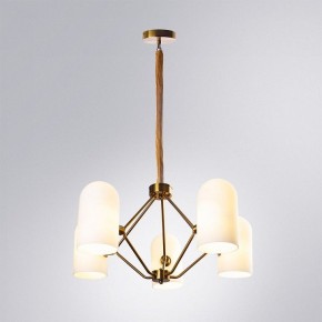 Подвесная люстра Arte Lamp Cassel A5454LM-5PB в Режи - rezh.ok-mebel.com | фото 3