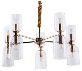 Подвесная люстра Arte Lamp Charm A1623LM-10GO в Режи - rezh.ok-mebel.com | фото 2