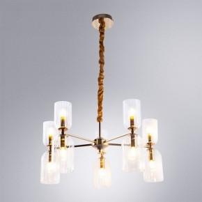 Подвесная люстра Arte Lamp Charm A1623LM-10GO в Режи - rezh.ok-mebel.com | фото 3