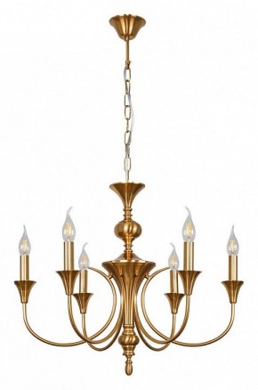 Подвесная люстра Arte Lamp Collinetta A4094LM-6PB в Режи - rezh.ok-mebel.com | фото 2