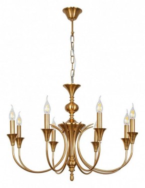 Подвесная люстра Arte Lamp Collinetta A4094LM-8PB в Режи - rezh.ok-mebel.com | фото 2
