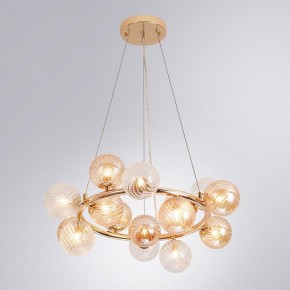 Подвесная люстра Arte Lamp Etereo A5261LM-15GO в Режи - rezh.ok-mebel.com | фото 3