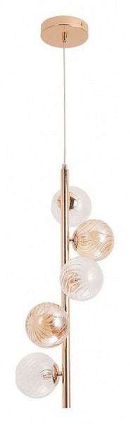 Подвесная люстра Arte Lamp Etereo A5261SP-5GO в Режи - rezh.ok-mebel.com | фото 2