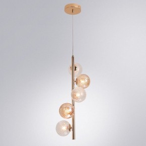 Подвесная люстра Arte Lamp Etereo A5261SP-5GO в Режи - rezh.ok-mebel.com | фото 3