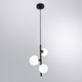 Подвесная люстра Arte Lamp Gemini A2243SP-3BK в Режи - rezh.ok-mebel.com | фото 3