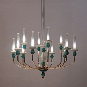 Подвесная люстра Divinare Capello 4947/01 SP-12 в Режи - rezh.ok-mebel.com | фото 3