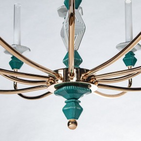 Подвесная люстра Divinare Capello 4947/01 SP-12 в Режи - rezh.ok-mebel.com | фото 5