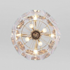 Подвесная люстра Eurosvet Claire 60170/8 золото в Режи - rezh.ok-mebel.com | фото 3