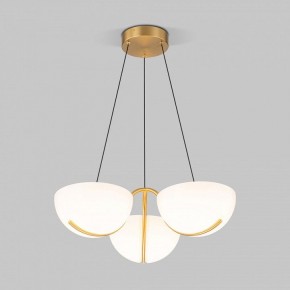 Подвесная люстра Eurosvet Emisfero 50083/3 LED золото в Режи - rezh.ok-mebel.com | фото 2