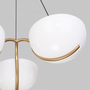 Подвесная люстра Eurosvet Emisfero 50083/3 LED золото в Режи - rezh.ok-mebel.com | фото 7