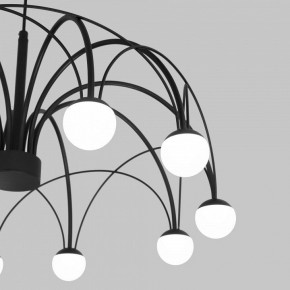 Подвесная люстра Eurosvet Ragno 90034/10 LED черный в Режи - rezh.ok-mebel.com | фото 6
