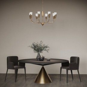 Подвесная люстра Eurosvet Rhyton 60167/8 латунь в Режи - rezh.ok-mebel.com | фото 5