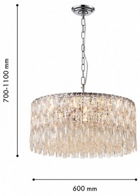 Подвесная люстра Favourite Robby 4723-12P в Режи - rezh.ok-mebel.com | фото 4