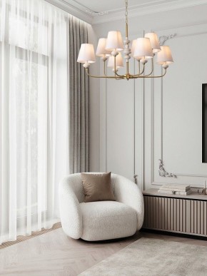 Подвесная люстра Freya Evelyn FR2038PL-08BS в Режи - rezh.ok-mebel.com | фото 6