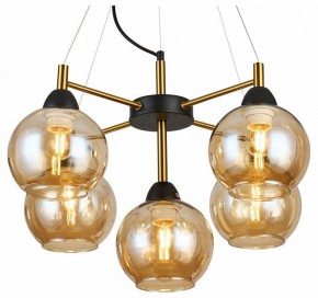 Подвесная люстра Imex MD.9056 MD.9056-5-P-BK+COP в Режи - rezh.ok-mebel.com | фото